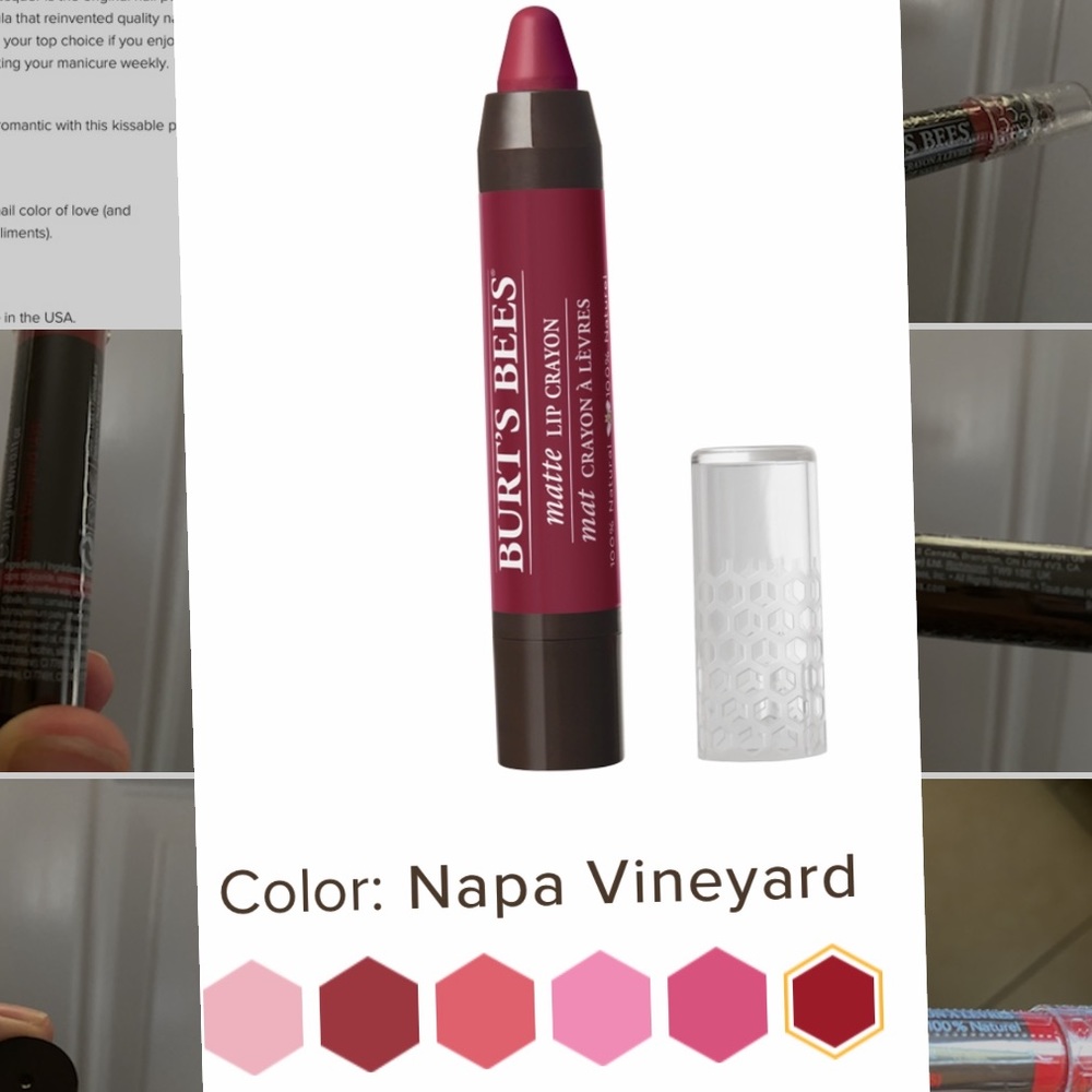 Lip crayon by Burt's Bees Napa Vineyard